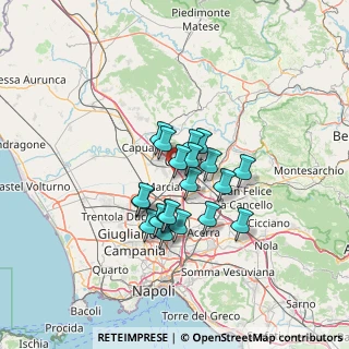 Mappa Via San Giacomo, 81020 Recale CE, Italia (10.226)