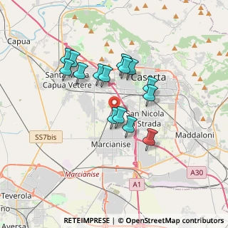 Mappa Via San Giacomo, 81020 Recale CE, Italia (3.14)
