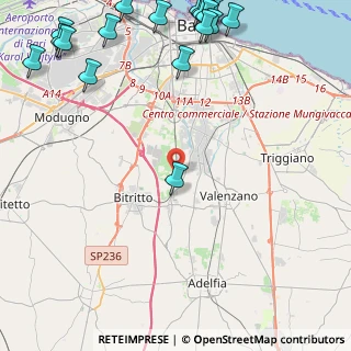 Mappa Str. Bitritto a Ceglie, 70129 Bari BA, Italia (7.528)