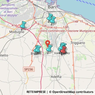 Mappa Str. Bitritto a Ceglie, 70129 Bari BA, Italia (3.26167)