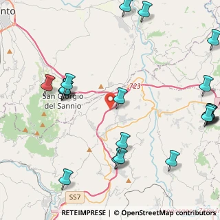 Mappa Autostrada dei Due Mari, 83030 Pietradefusi AV, Italia (6.2445)