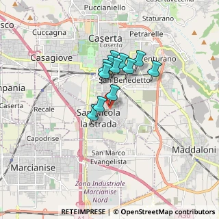 Mappa Via I° Maggio, 81020 San Nicola La Strada CE, Italia (1.28)