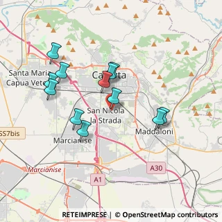 Mappa Via I° Maggio, 81020 San Nicola La Strada CE, Italia (3.635)