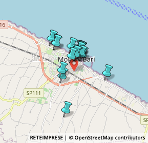 Mappa Via Trento, 70042 Mola di Bari BA, Italia (1.059)