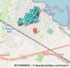 Mappa Via Trento, 70042 Mola di Bari BA, Italia (0.4725)