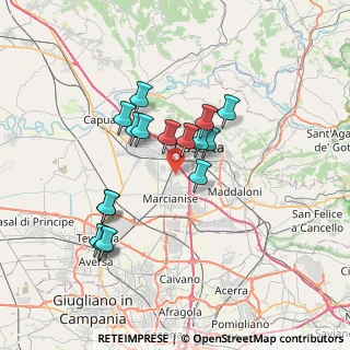 Mappa Via Andolfato, 81020 Recale CE, Italia (6.57)