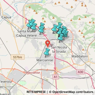 Mappa Via Andolfato, 81020 Recale CE, Italia (3.36688)