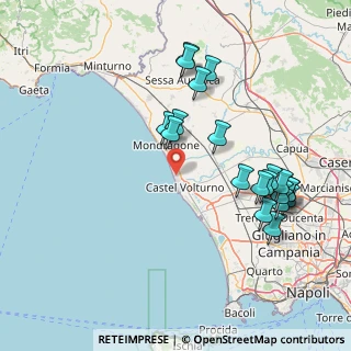 Mappa Viale D. Guidi, 81030 Castel Volturno CE, Italia (17.8905)