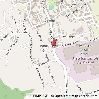 Mappa Corso Caudino, 218, 82011 San Felice a Cancello, Caserta (Campania)