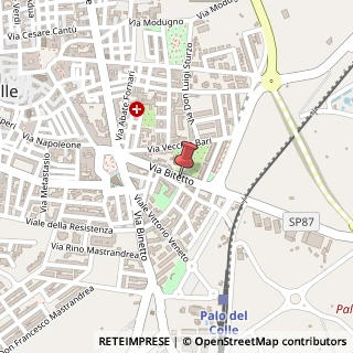 Mappa Via Enrico Berlinguer, 19, 70027 Palo del Colle, Bari (Puglia)