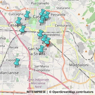 Mappa Edificio c1 ex area saint gobain, 81100 Caserta CE, Italia (2.21833)