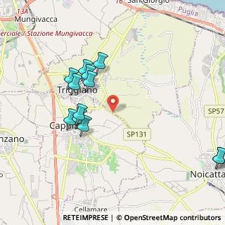 Mappa SP131 triggiano-noicattaro, 70019 Triggiano BA, Italia (2.23333)