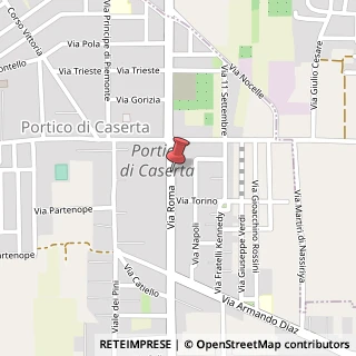 Mappa Via Roma,  3, 81050 Portico di Caserta, Caserta (Campania)