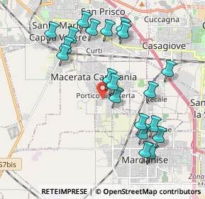 Mappa Via Tiziano, 81050 Portico di Caserta CE, Italia (2.2195)