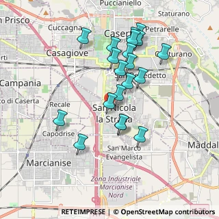 Mappa Via Francesco Petrarca, 81020 San Nicola La Strada CE, Italia (1.857)