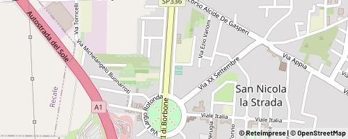 Mappa San Nicola la Strada