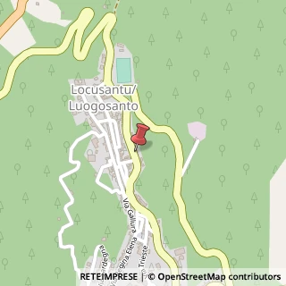 Mappa Via Vittorio Emanuele, 74, 07020 Luogosanto, Sassari (Sardegna)