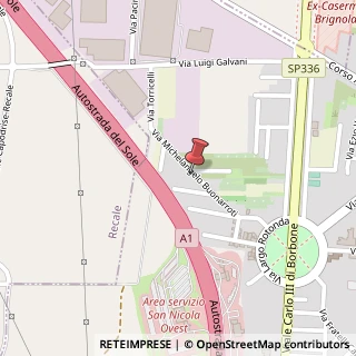 Mappa Via M. Buonarroti, 27, 81020 San Nicola la Strada, Caserta (Campania)