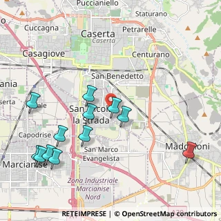 Mappa Via Arturo Toscanini, 81020 San Nicola la strada CE, Italia (2.52083)