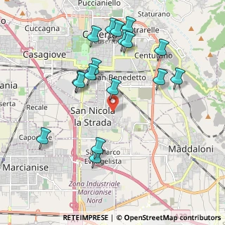 Mappa Via Arturo Toscanini, 81020 San Nicola la strada CE, Italia (2.28647)