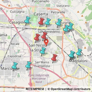 Mappa Via Arturo Toscanini, 81020 San Nicola la strada CE, Italia (2.314)