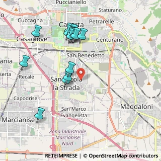 Mappa Via Arturo Toscanini, 81020 San Nicola la strada CE, Italia (2.23688)