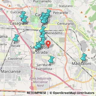 Mappa Via Arturo Toscanini, 81020 San Nicola la strada CE, Italia (2.2075)