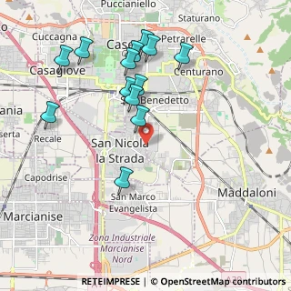Mappa Via Arturo Toscanini, 81020 San Nicola la strada CE, Italia (2.22769)