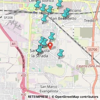 Mappa Via Armando Diaz, 81020 San Nicola La Strada CE, Italia (1.06143)
