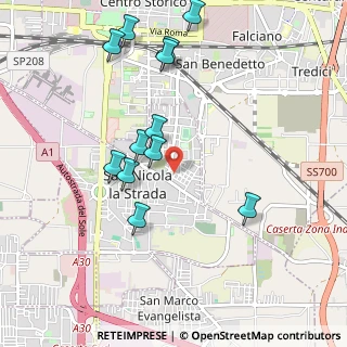 Mappa Via Armando Diaz, 81020 San Nicola La Strada CE, Italia (1.095)