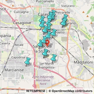 Mappa Via Armando Diaz, 81020 San Nicola La Strada CE, Italia (1.8095)