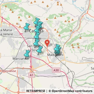 Mappa SS 700, 81100 Caserta CE, Italia (3.29583)