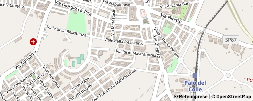 Mappa Palo del Colle