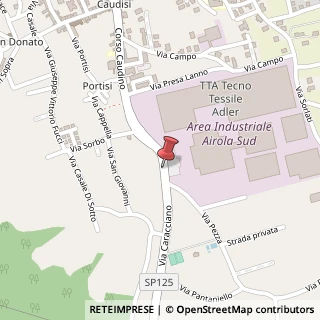 Mappa Via Caracciano, 39, 82011 Airola, Benevento (Campania)