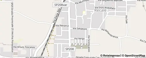 Mappa Recale