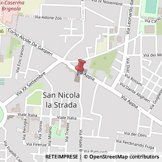 Mappa Piazza Parrocchia, 32, 81020 San Nicola la Strada, Caserta (Campania)
