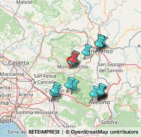 Mappa Via Fratelli D'Ambrosio, 82016 Montesarchio BN, Italia (14.229)