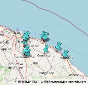 Mappa Viale Unità D'Italia, 70042 Mola di Bari BA, Italia (12.92133)