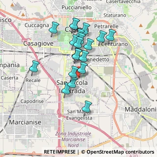 Mappa Via Massimo Troisi, 81020 San Nicola La Strada CE, Italia (1.7225)