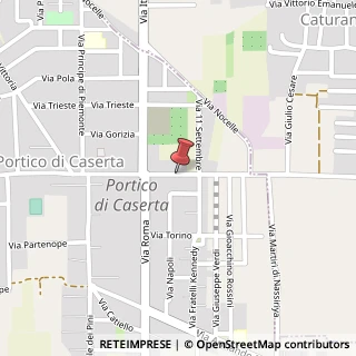 Mappa Via F. Iodice, 52, 81050 Portico di Caserta, Caserta (Campania)