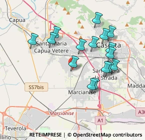 Mappa Via F. Iodice, 81050 Portico di Caserta CE, Italia (3.78813)