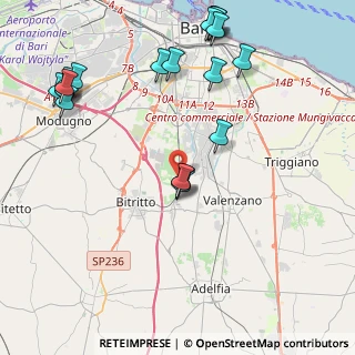 Mappa Str vecchia Bitritto Ceglie 27 TEKNODIP, 70129 Bari BA, Italia (5.5785)