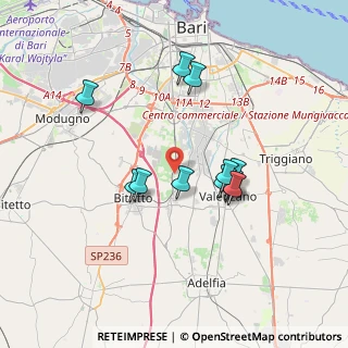 Mappa Str vecchia Bitritto Ceglie 27 TEKNODIP, 70129 Bari BA, Italia (3.30417)
