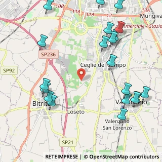 Mappa Str vecchia Bitritto Ceglie 27 TEKNODIP, 70129 Bari BA, Italia (2.979)