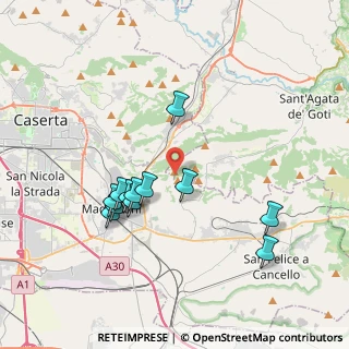 Mappa Unnamed Road, 81023 Cervino CE, Italia (3.82417)