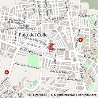 Mappa Via Tommaseo, 10, 70027 Palo del Colle, Bari (Puglia)