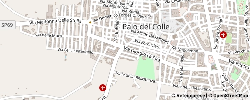 Mappa Palo del Colle