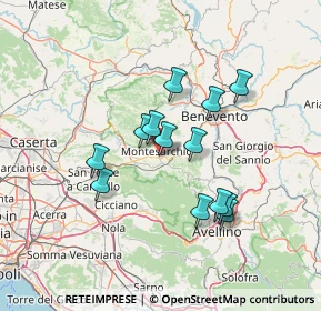 Mappa Via IGNAZIO SILONE, 82016 Montesarchio BN, Italia (12.46077)