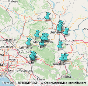 Mappa Via IGNAZIO SILONE, 82016 Montesarchio BN, Italia (11.74)