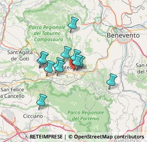 Mappa Via IGNAZIO SILONE, 82016 Montesarchio BN, Italia (5.35917)